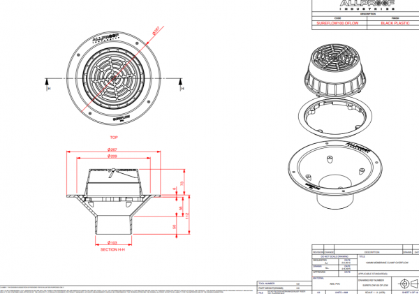 100mm Sureflow Overflow - Image 2