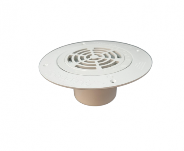 80mm Vinylrite with White Plastic Grate
