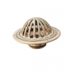 100mm Cast Bronze Domed Roof Drain with Clamp Ring