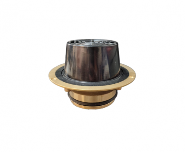 100mm Bronze Base with Black Plastic Overflow