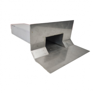 Scupper Chamfer SS 100mm x 65mm x 350mm