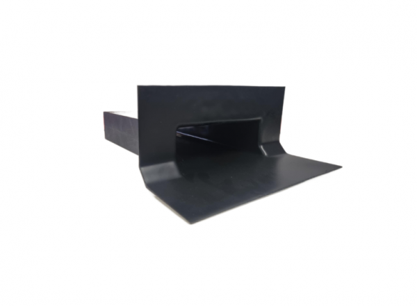 Scupper Chamfer Black 200mm x 75mm x 75mm x 400mm x 2degree