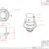 80mm Bronze Base Open Stainless Steel Sleeve Allthrough - Image 2