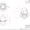 80mm PVC Base Closed Stainless Steel Sleeve Allthrough - Image 2