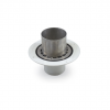 80mm PVC Base Open Stainless Steel Sleeve Allthrough