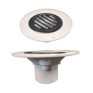 50mm Vinylrite with Chrome Plated Brass Grate