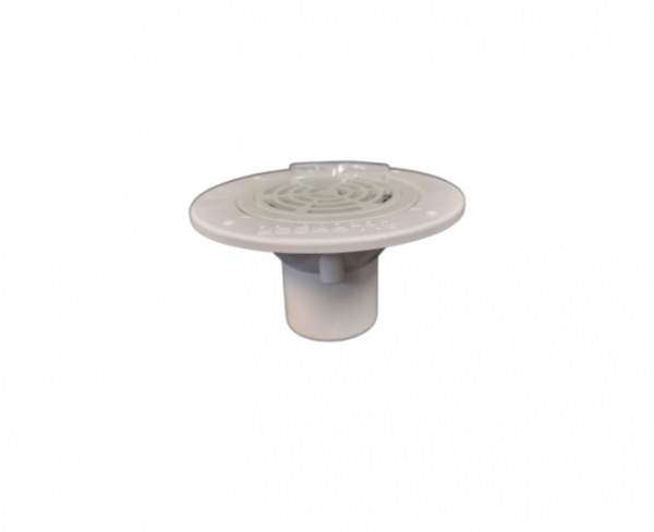 65mm Thick Wall Vinylrite with White Plastic Grate