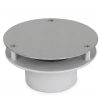 80mm Stainless Steel Top + PVC Base Soffit Cover