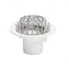 Aqua Roof Drain Bottom Exit Small Flange 80mm