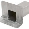 Aluminium Scupper Chamfer 100mm x 100mm
