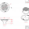 80mm Sureflow Roof Drain Flat Grate - Image 2