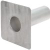 Aluminium Round Overflow 100mm x 300mm