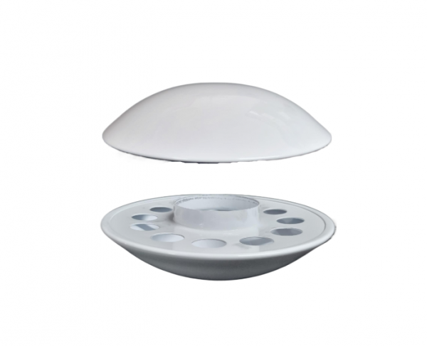 Rubco Jetson Dome Powder Coated White