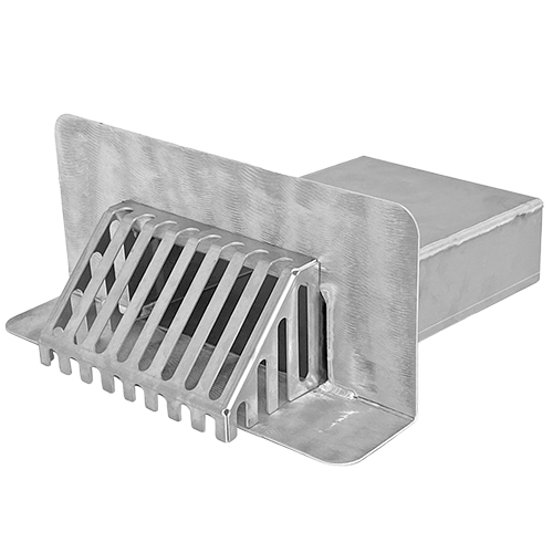 Aluminium Scupper Guard – fits 200mm x 75mm - Image 2